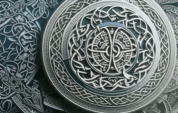 An image showcasing the intricate Celtic Calendar Art