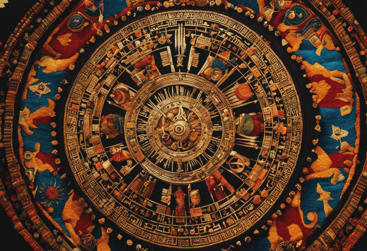 An image showcasing the significance of time in Inca mythology