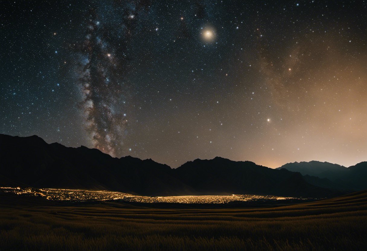An image capturing the mesmerizing celestial alignments of the Inca Calendar