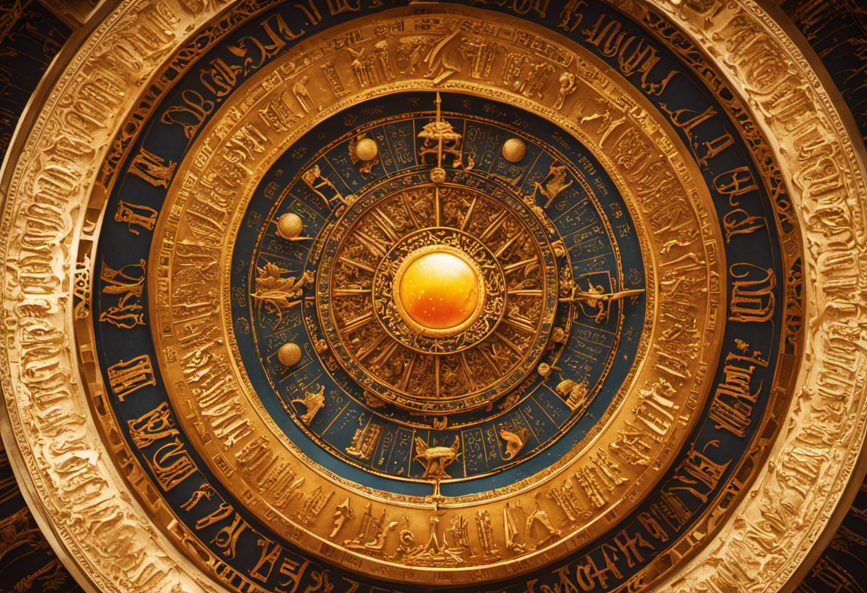 An image showcasing the Zoroastrian calendar's intricate structure