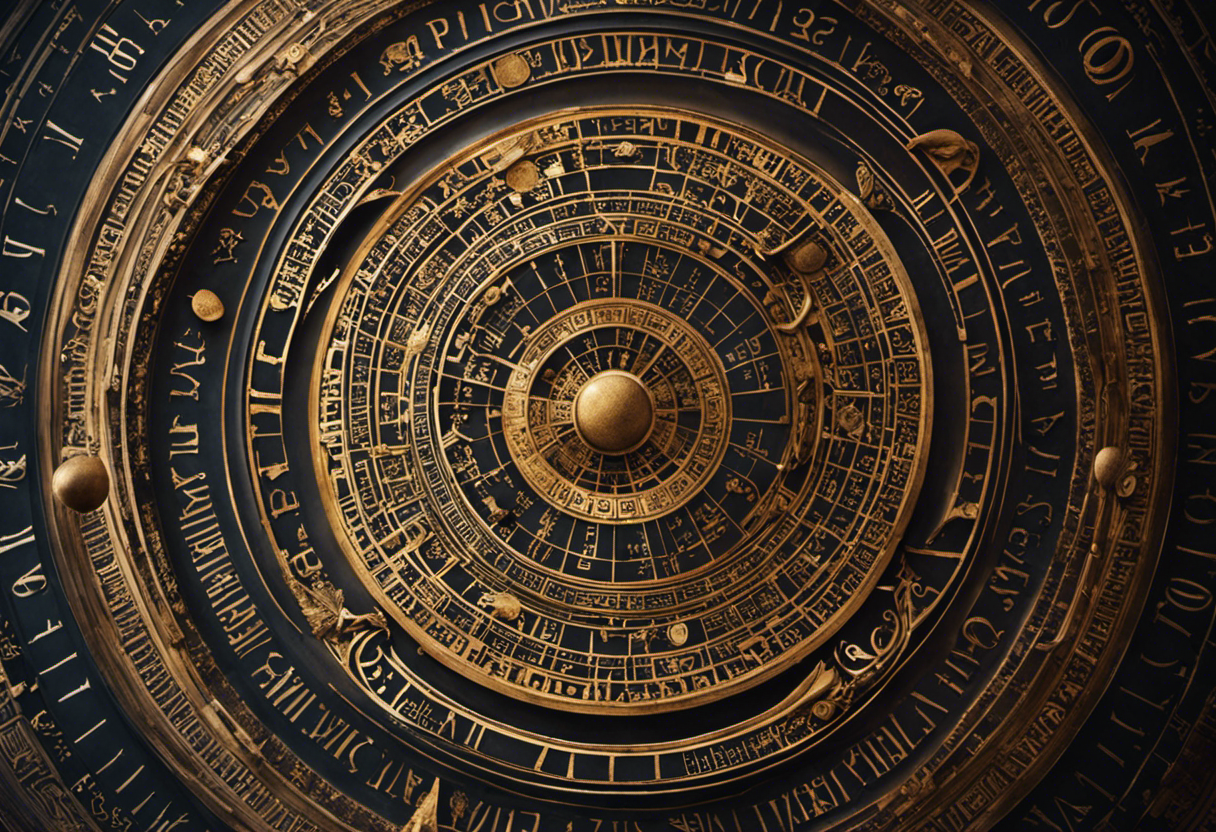 An image depicting the intricate structure of the ancient Greek calendar