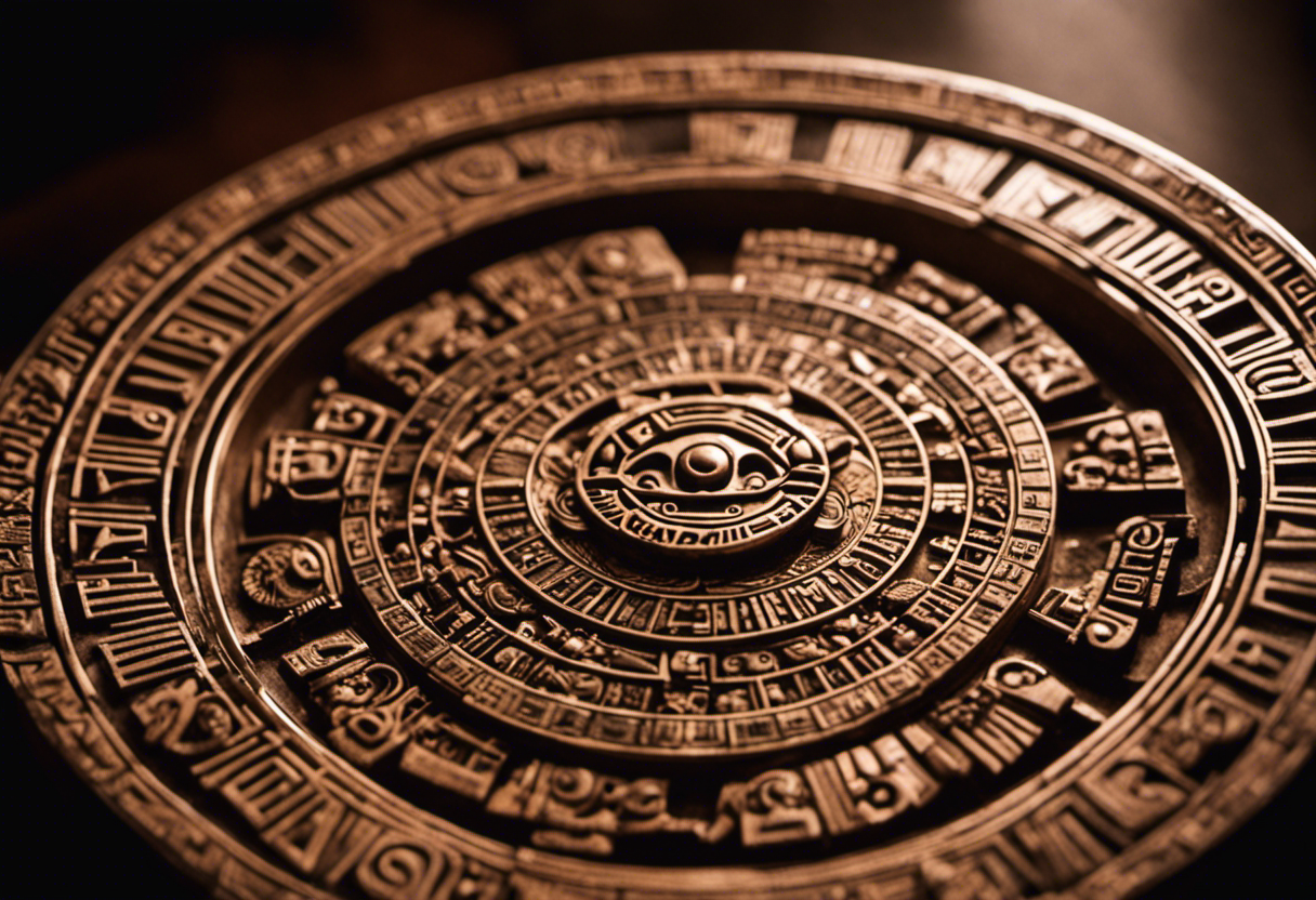An image showcasing the evolution of the Aztec and Mayan calendars