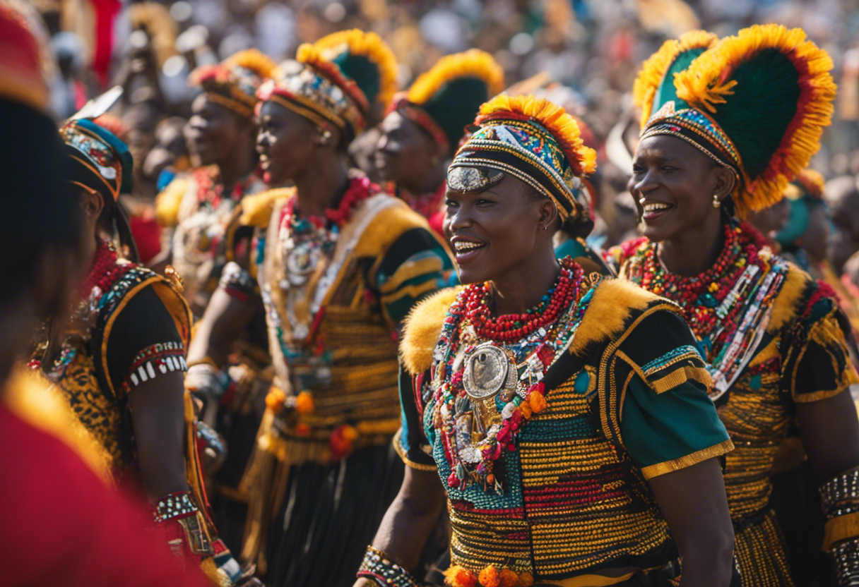 An image capturing the vibrant spirit of Zulu New Year celebrations