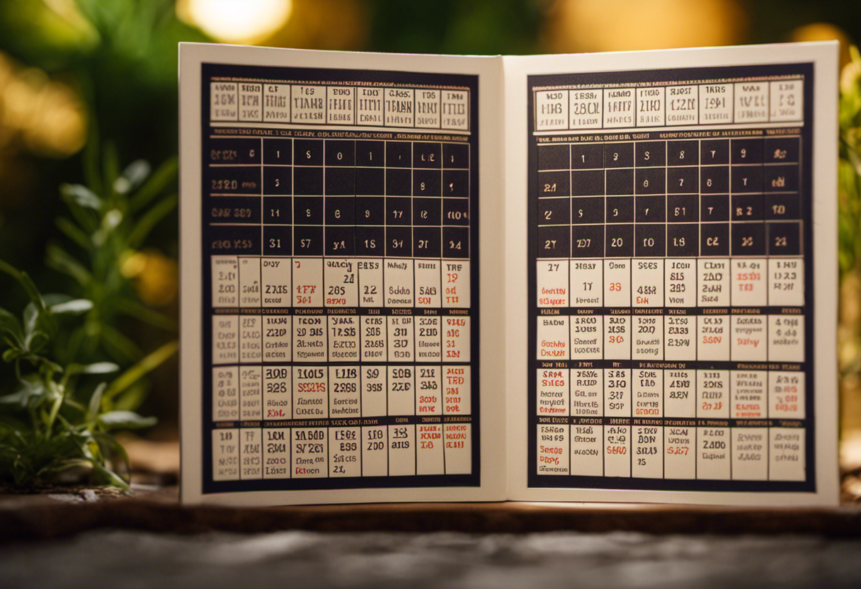 An image showcasing two calendars side by side - the intricate, ornate Gregorian calendar with months named after Roman gods, contrasted with the simplistic, decimal-based French Republican calendar with months named after nature and seasons