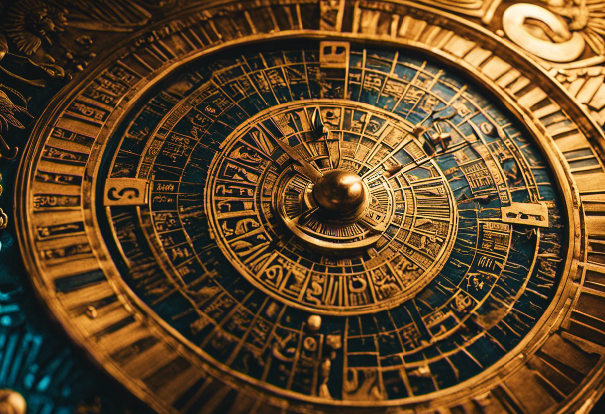 An image showcasing the intricate Ancient Egyptian calendar system