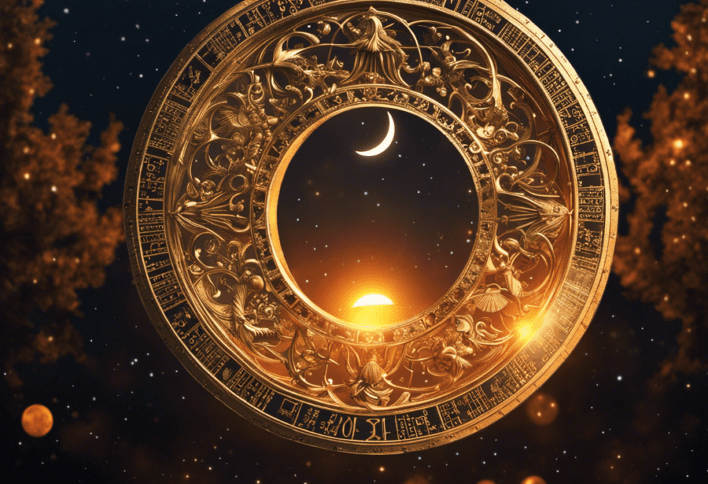 An image contrasting the Zoroastrian lunar calendar and the solar calendar